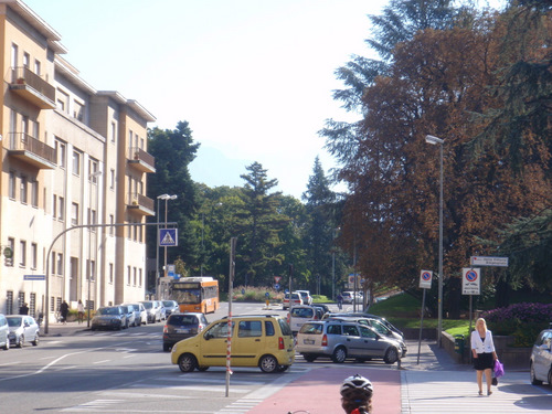 Passing through Bozen.